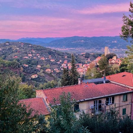 La Casa Rossa Arcola Con Vista Villa Dış mekan fotoğraf