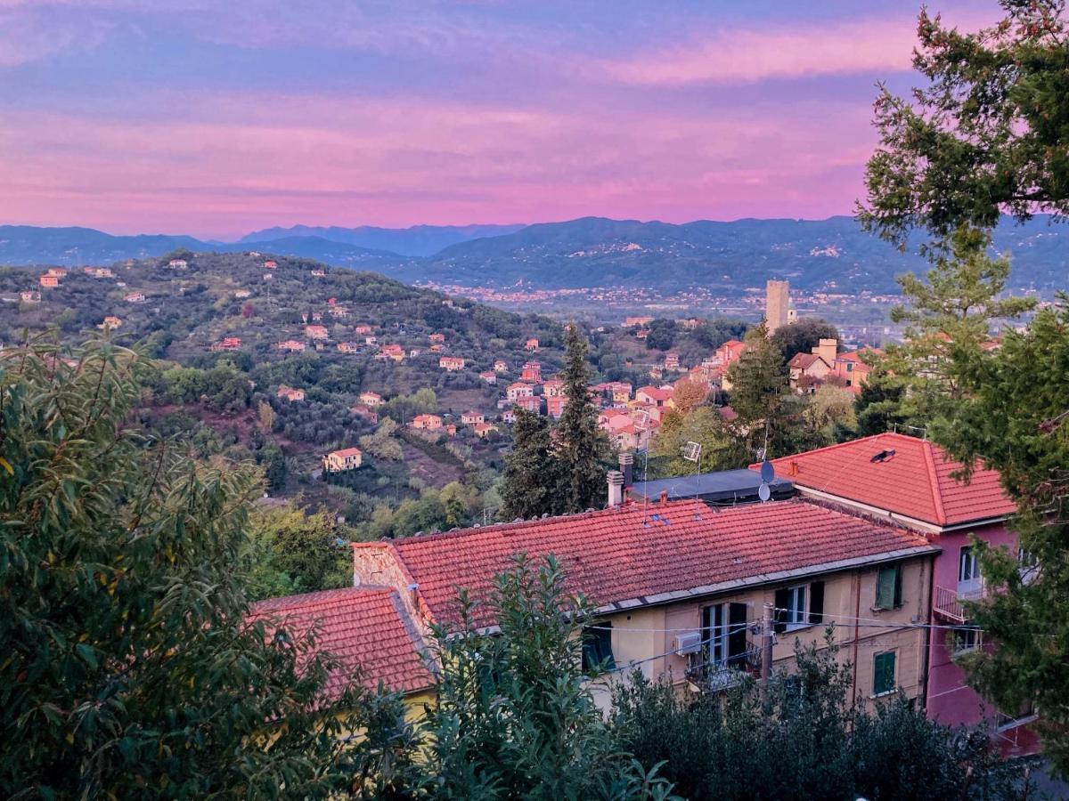La Casa Rossa Arcola Con Vista Villa Dış mekan fotoğraf