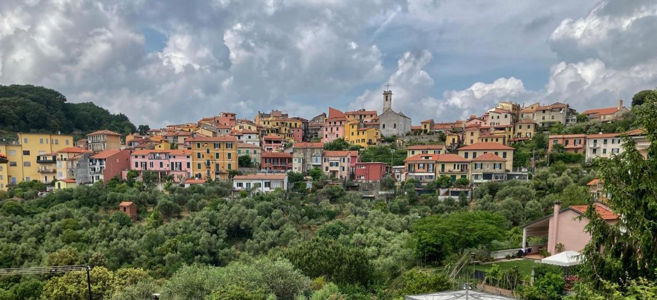 La Casa Rossa Arcola Con Vista Villa Dış mekan fotoğraf