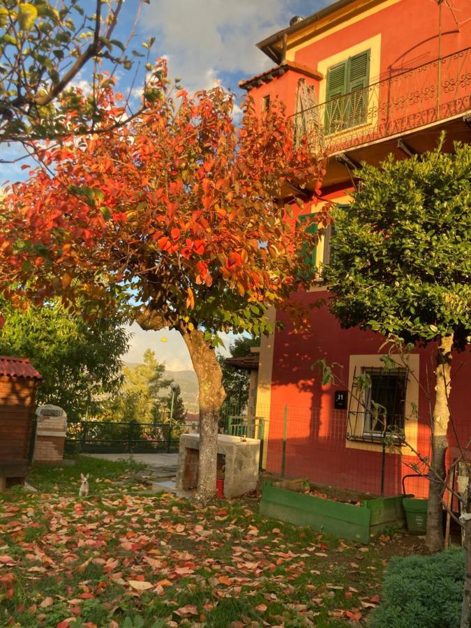 La Casa Rossa Arcola Con Vista Villa Dış mekan fotoğraf