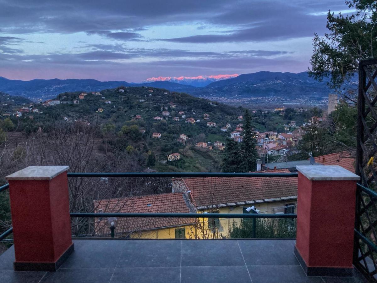 La Casa Rossa Arcola Con Vista Villa Dış mekan fotoğraf