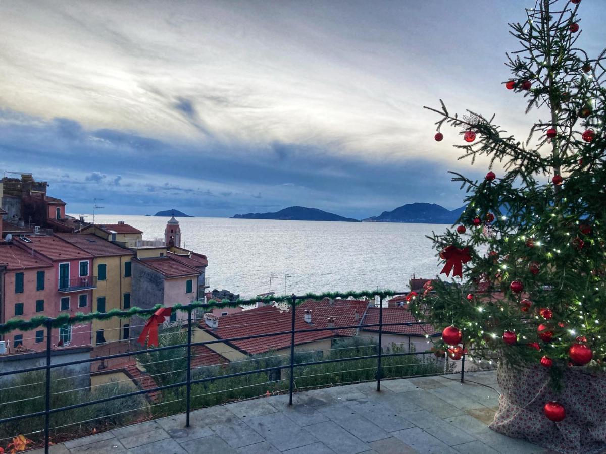 La Casa Rossa Arcola Con Vista Villa Dış mekan fotoğraf