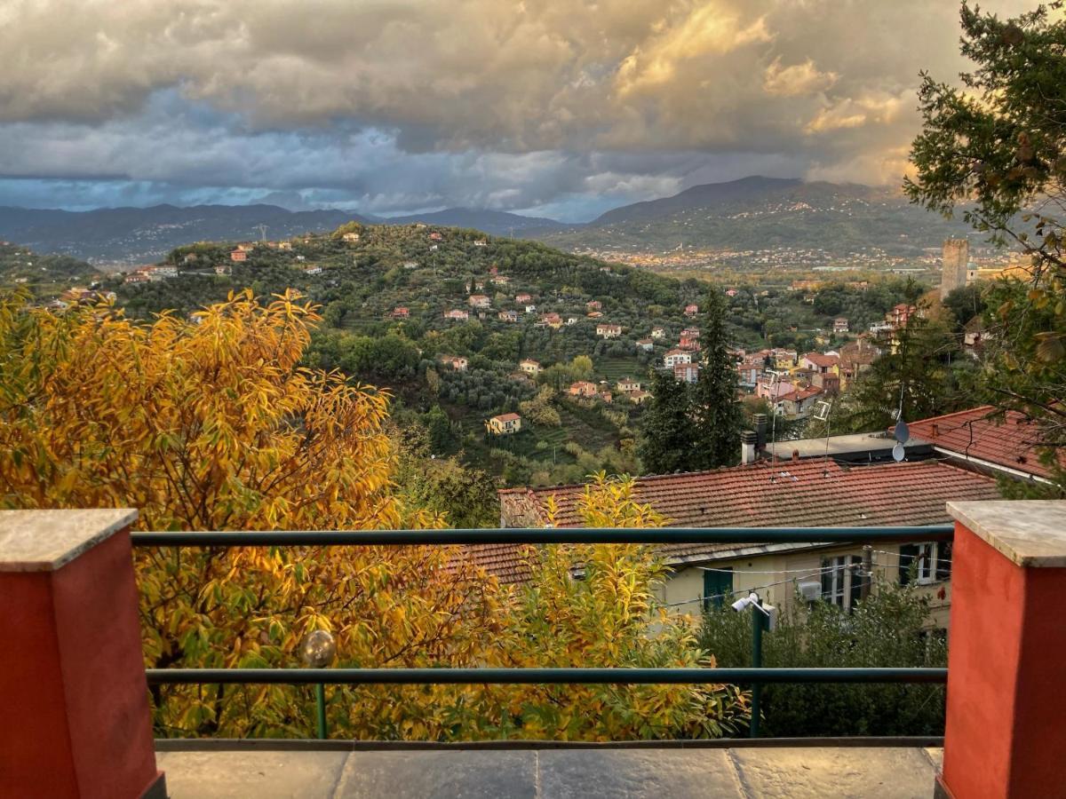 La Casa Rossa Arcola Con Vista Villa Dış mekan fotoğraf
