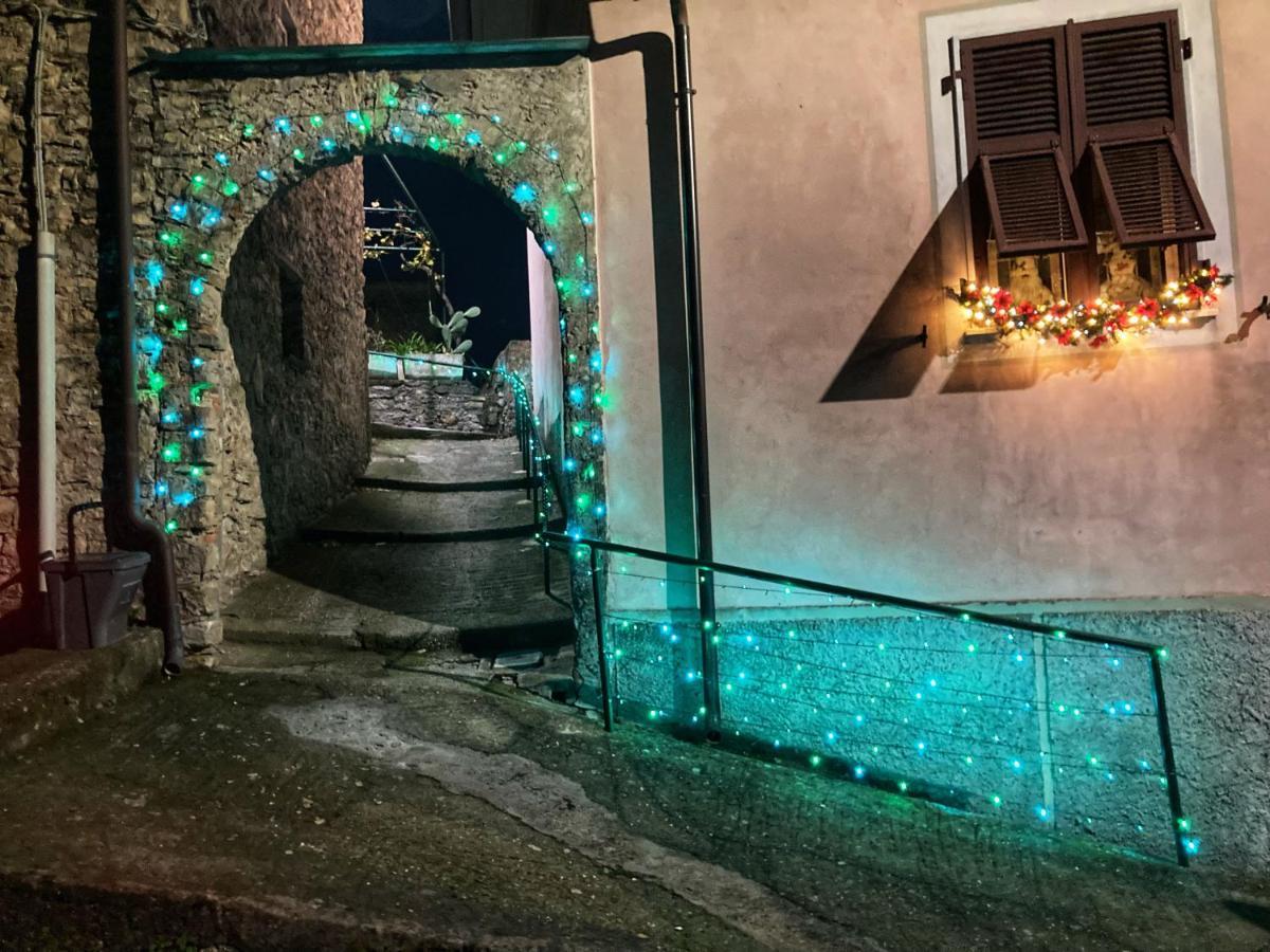 La Casa Rossa Arcola Con Vista Villa Dış mekan fotoğraf