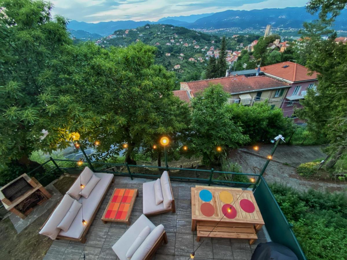 La Casa Rossa Arcola Con Vista Villa Dış mekan fotoğraf
