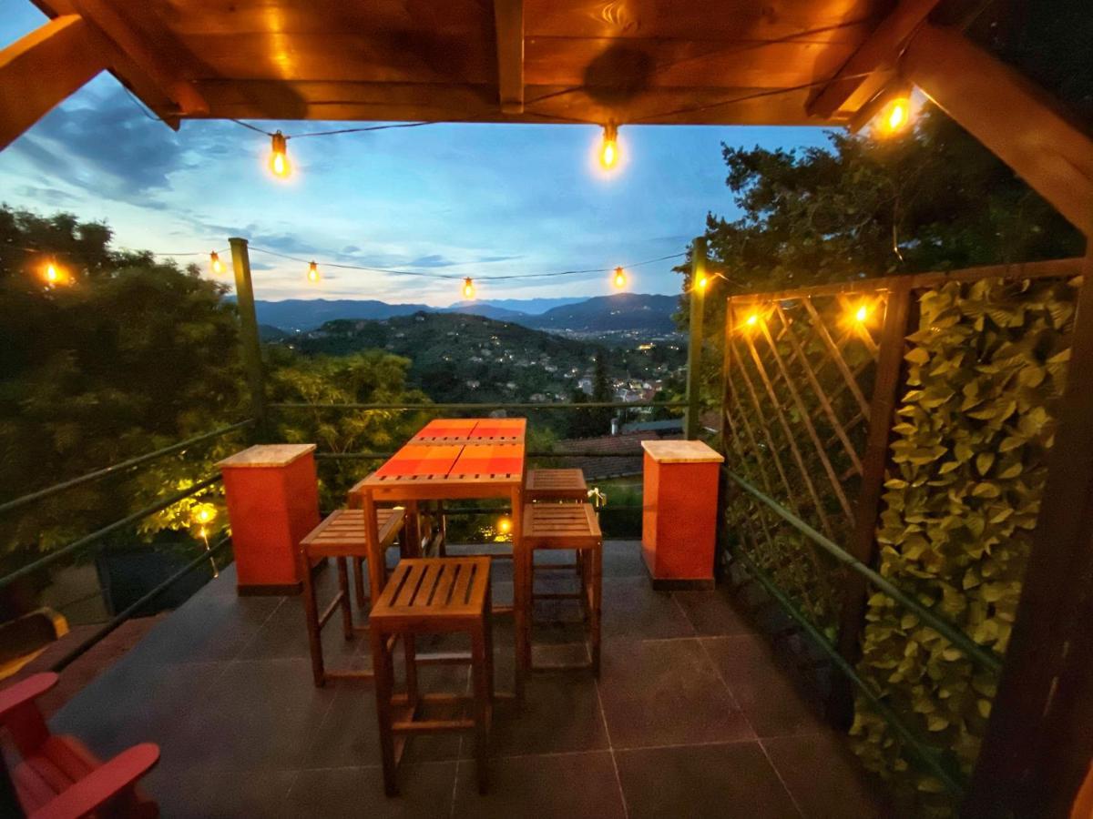 La Casa Rossa Arcola Con Vista Villa Dış mekan fotoğraf