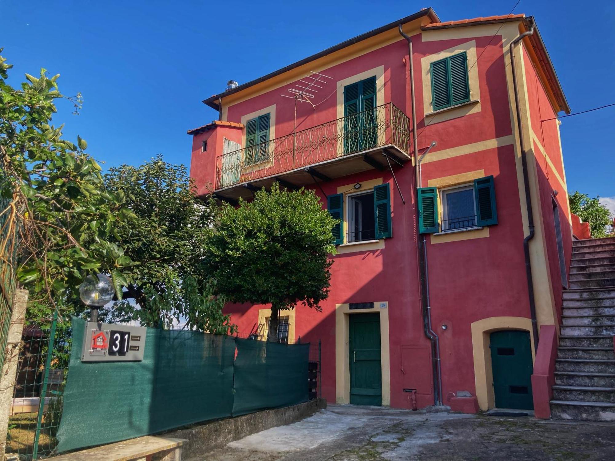 La Casa Rossa Arcola Con Vista Villa Dış mekan fotoğraf