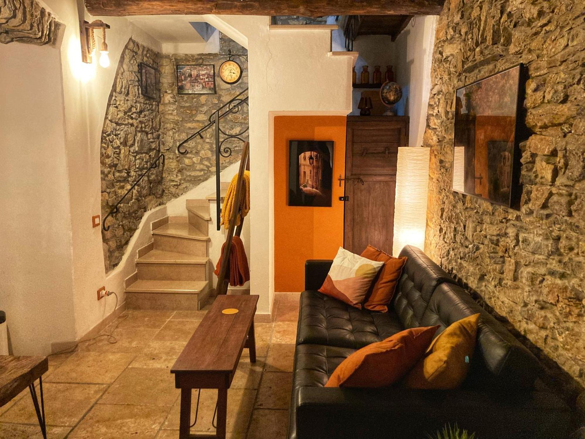 La Casa Rossa Arcola Con Vista Villa Dış mekan fotoğraf